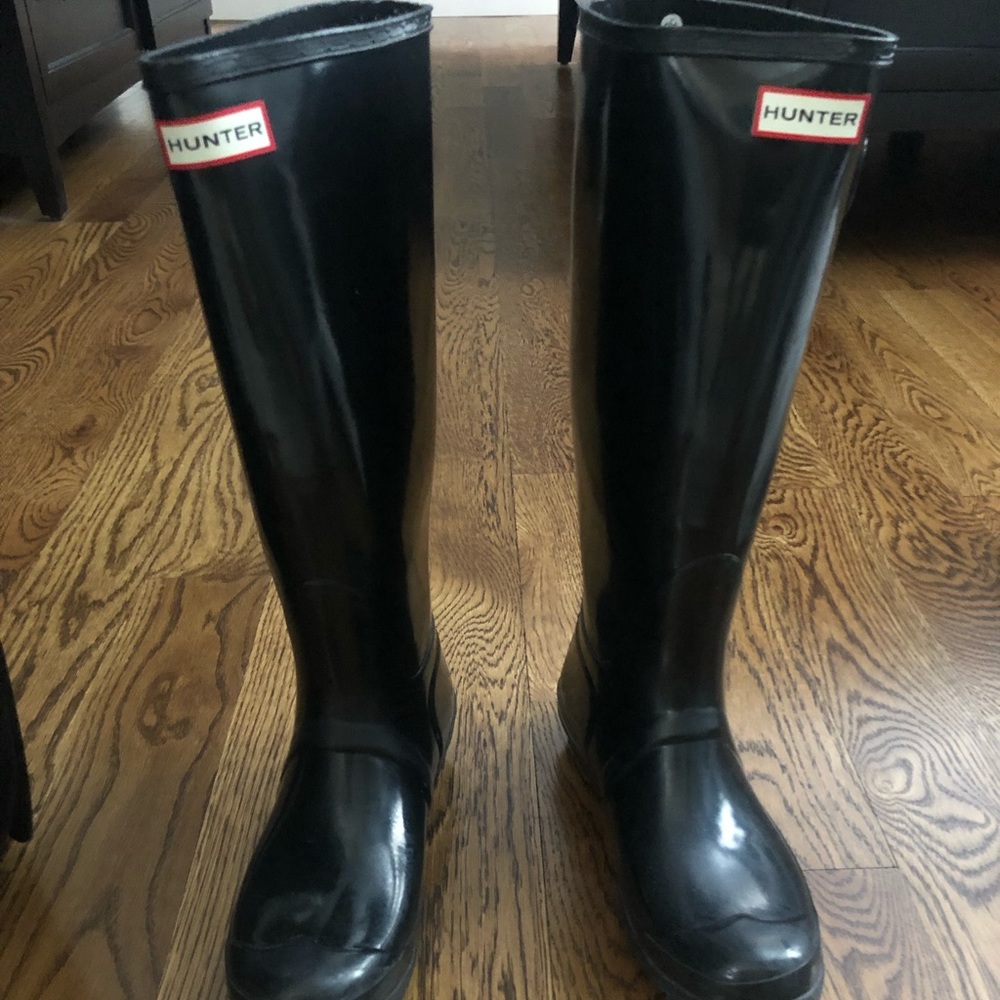 Hunter Black Boots